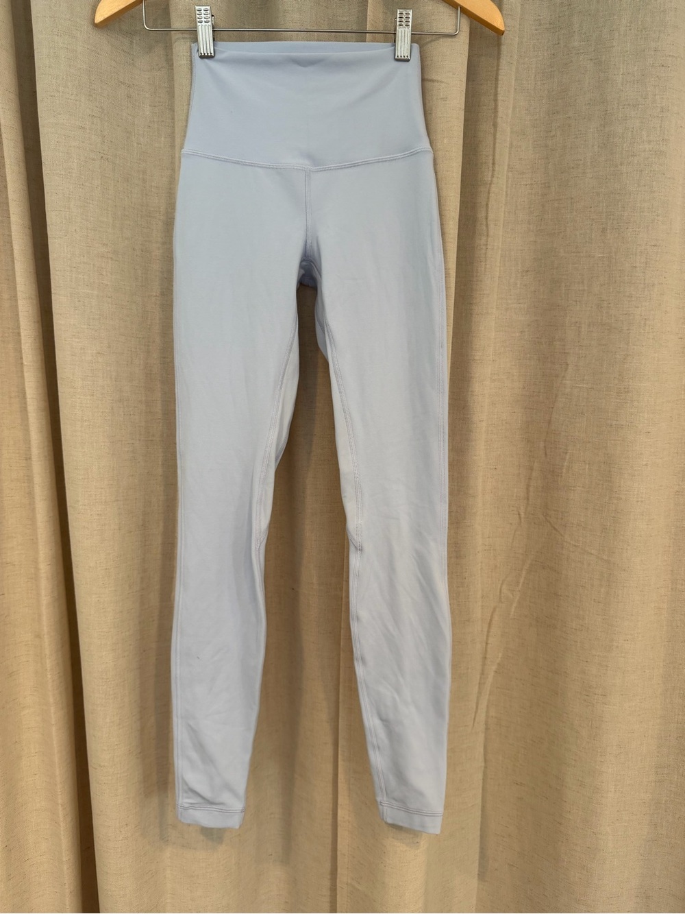 Lululemon High-Waist Light Blue Leggings 2